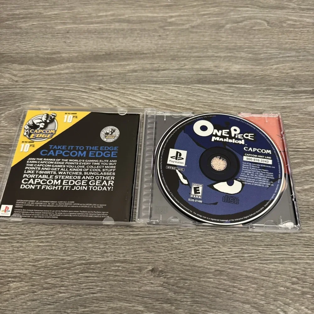 One Piece Mansion (Playstation 1) - Authentic CIB Great Condition